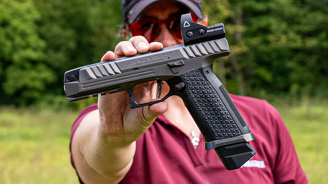 Laugo Arms Alien Creator Evolution: The World’s Lowest Bore Axis.