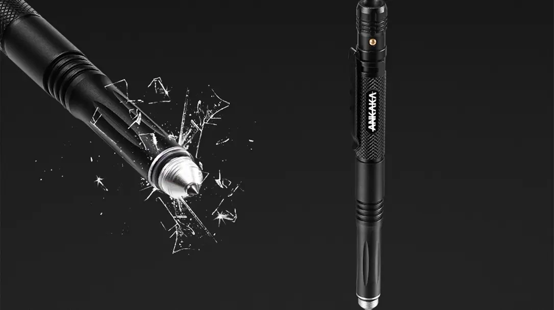 The versatile Ankaka 6-in-1 Tactical Pen.