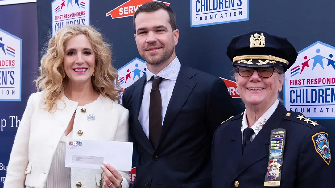 Henry Guns for Great Causes gives to First Responders Children's Foundation