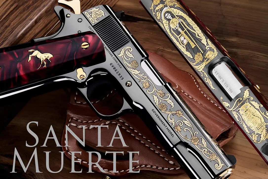 SK Santa Muerte 1911 pistol.