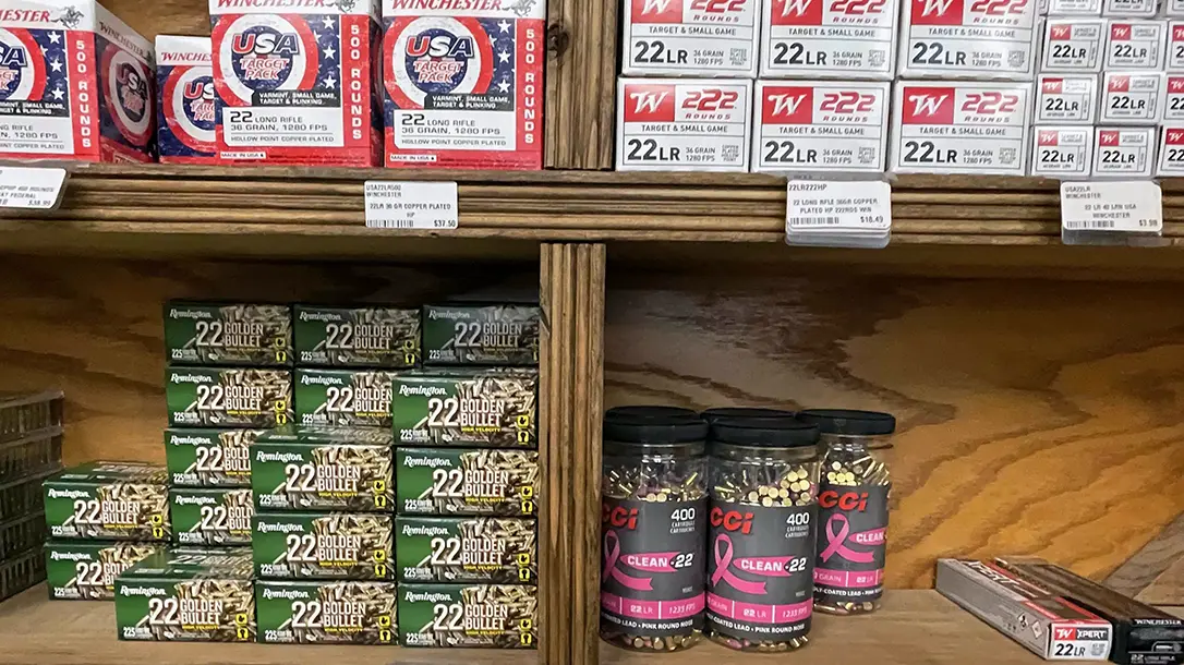 Proper ammunition storage