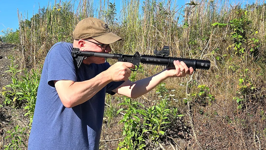 Shooting the KelTec SUB CQB