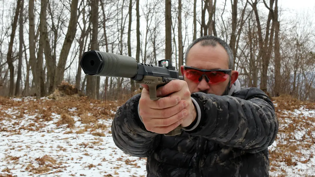Shooting MMG Suppressors.