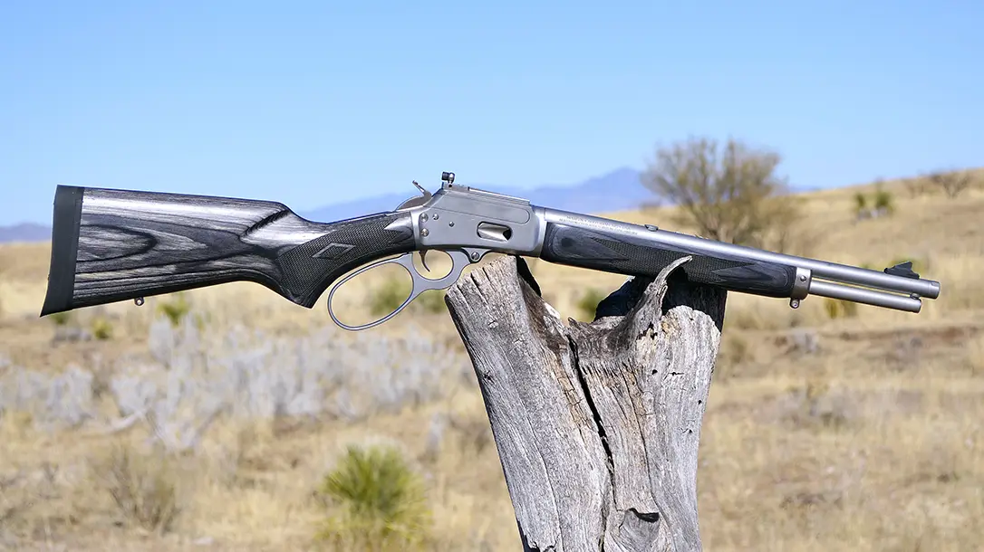 Shooting the Marlin 1894 Trapper in .357 Magnum.