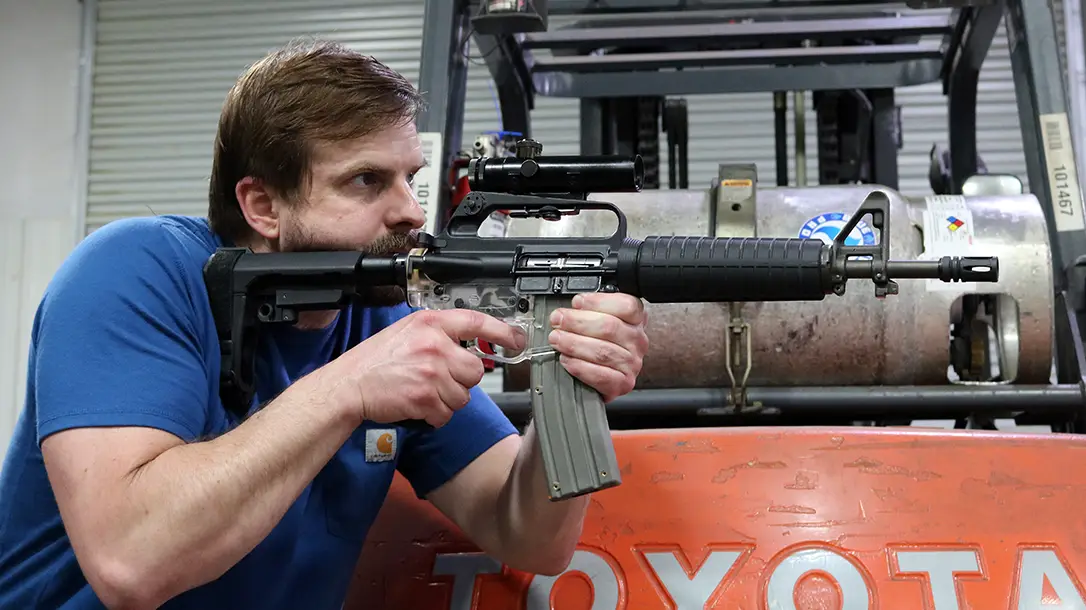 Shooting the TNARMS-15 Clear AR Build.