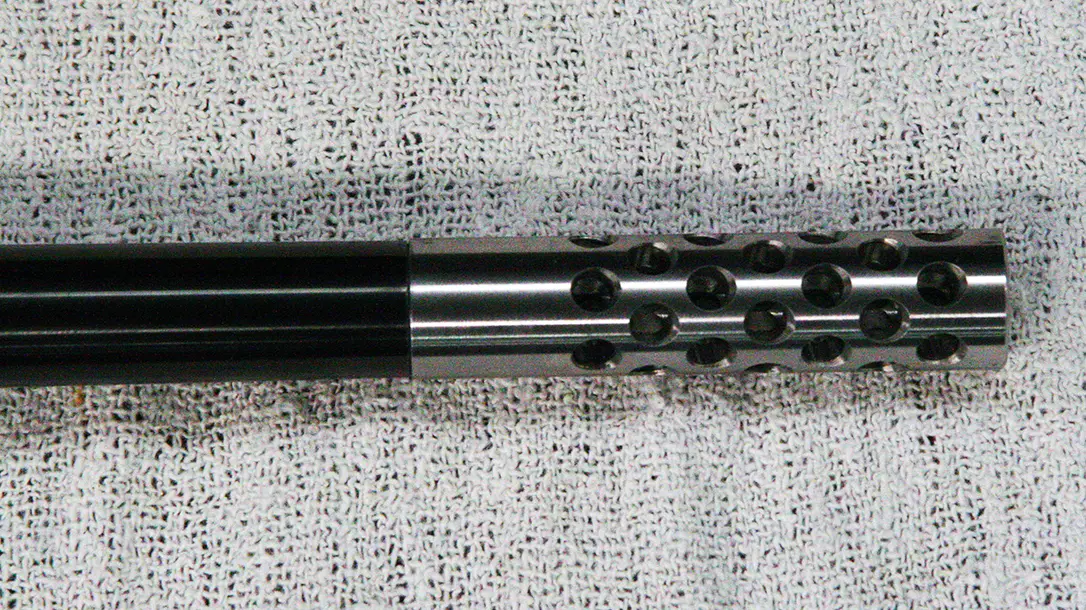 How to install a muzzle brake.