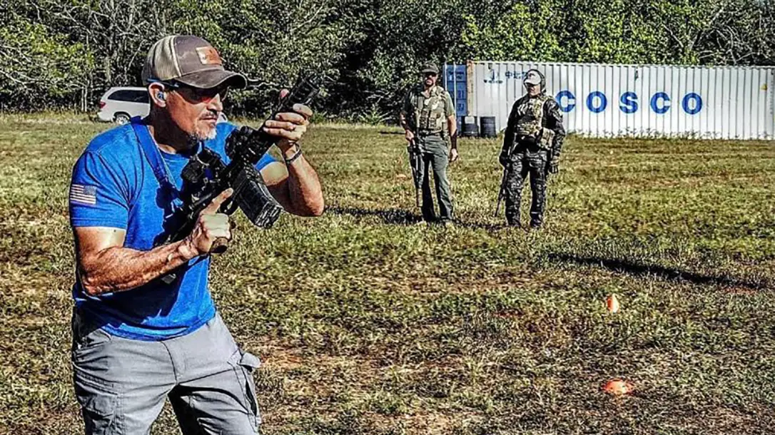 Kris Paranto training.