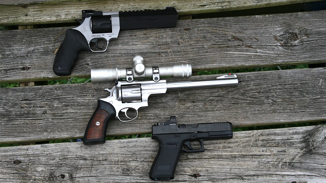 Hand Cannons: Big Bores for Big Game.