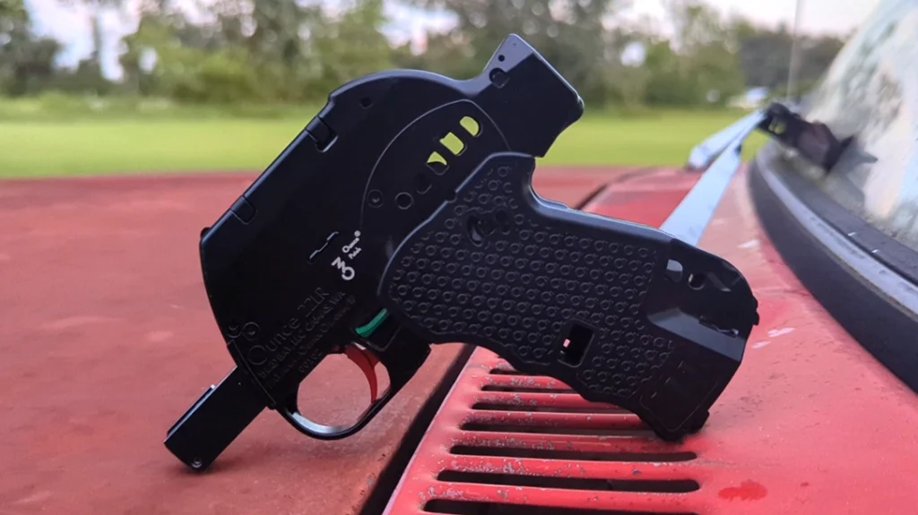 The Ounce Pistol: A Folding, Semi-Auto Pocket Bullpup?