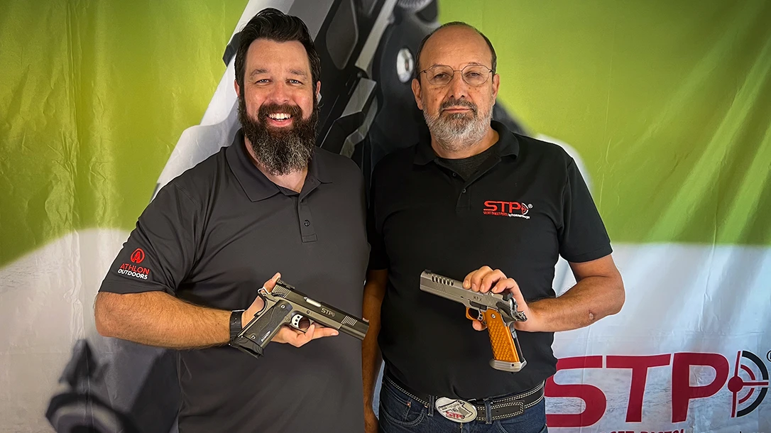 Visiting STP Pistols And Karl Prommersberger