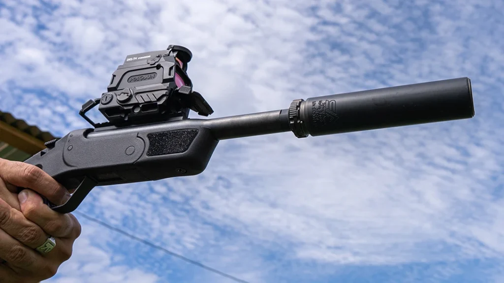 Rossi Brawler .300 Blackout: Suppressed Thermal Hunting.