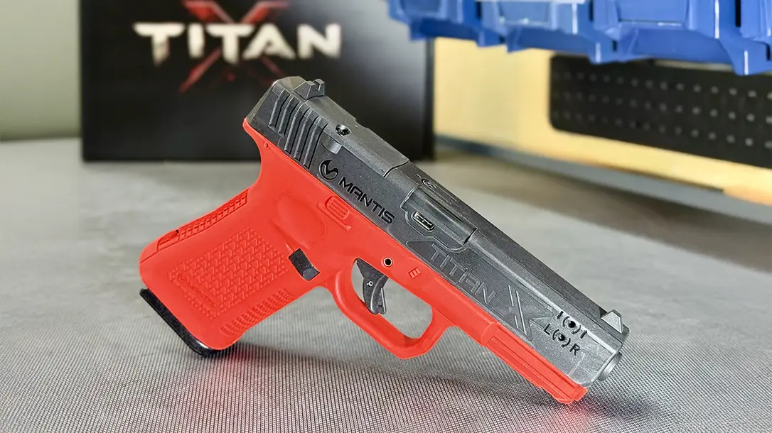 Mantis TitanX Pistol: Taking Dry Fire Training to the Next Level.