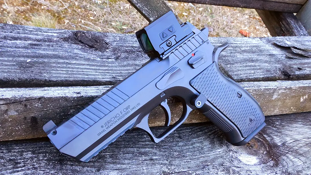 IWI Jericho 941 F ORP: Full Size Optic Ready Pistol.