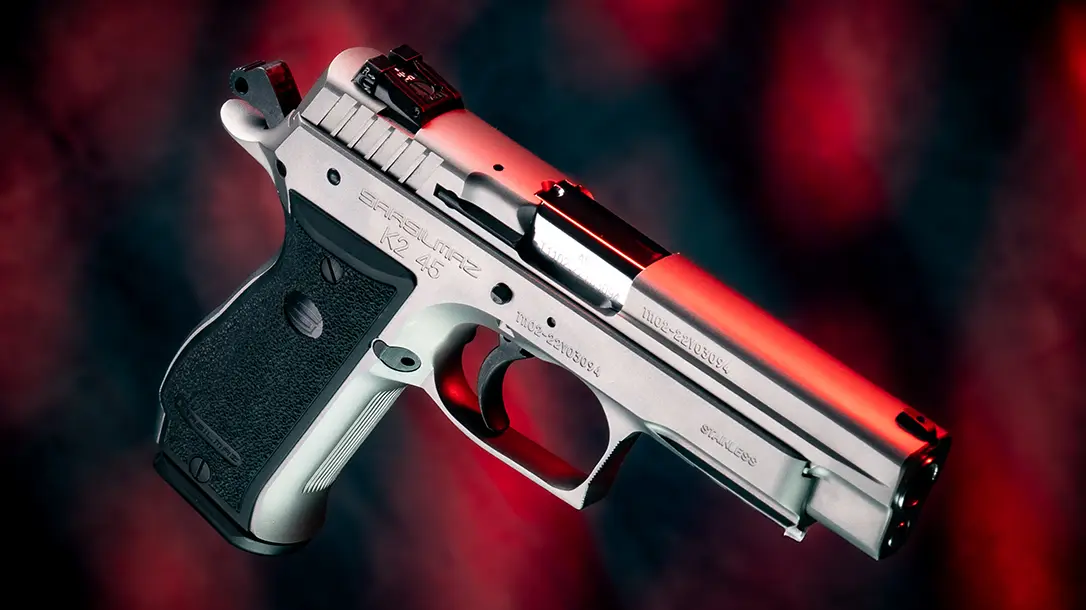 SAR K2 45: Old-School Steel-Frame Ergonomics and Feel.