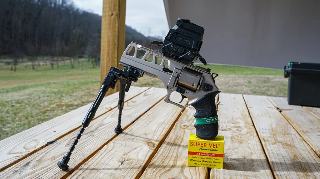 Chiappa Rhino 60DS .44 Mag: Low Recoil, Big Power, Maximum Fun.
