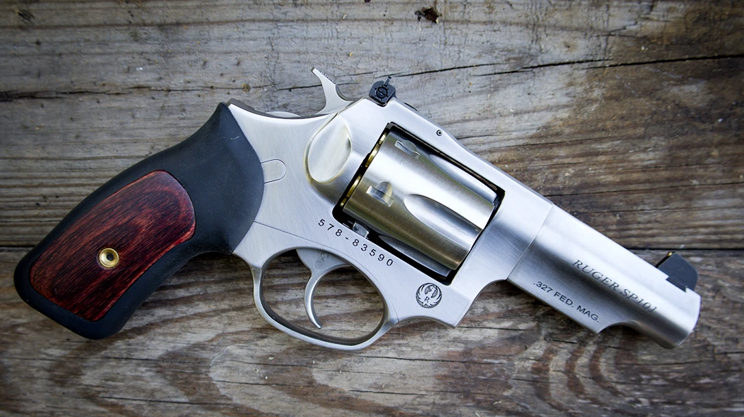 Lipsey’s Ruger SP101 Stainless in .327 Federal Magnum.