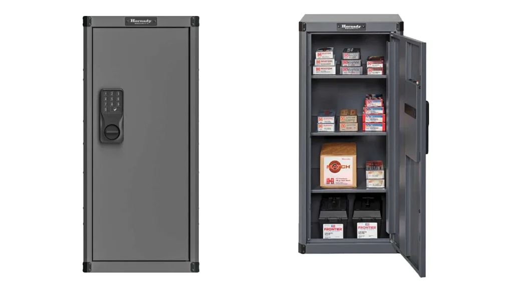 Hornady Digital Ammo Cabinet: Fast-Access Ammo Security.