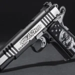 Auto-Ordnance's custom "Land of the Free" 1911 beauty shot.