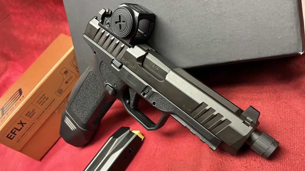 Rost Martin RM1F facing right with EOTech EFLX CE mounted.