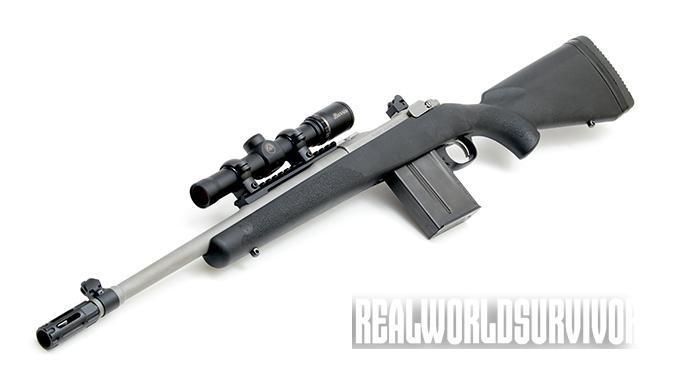 Ruger Gunsite Scout Rifle left angle