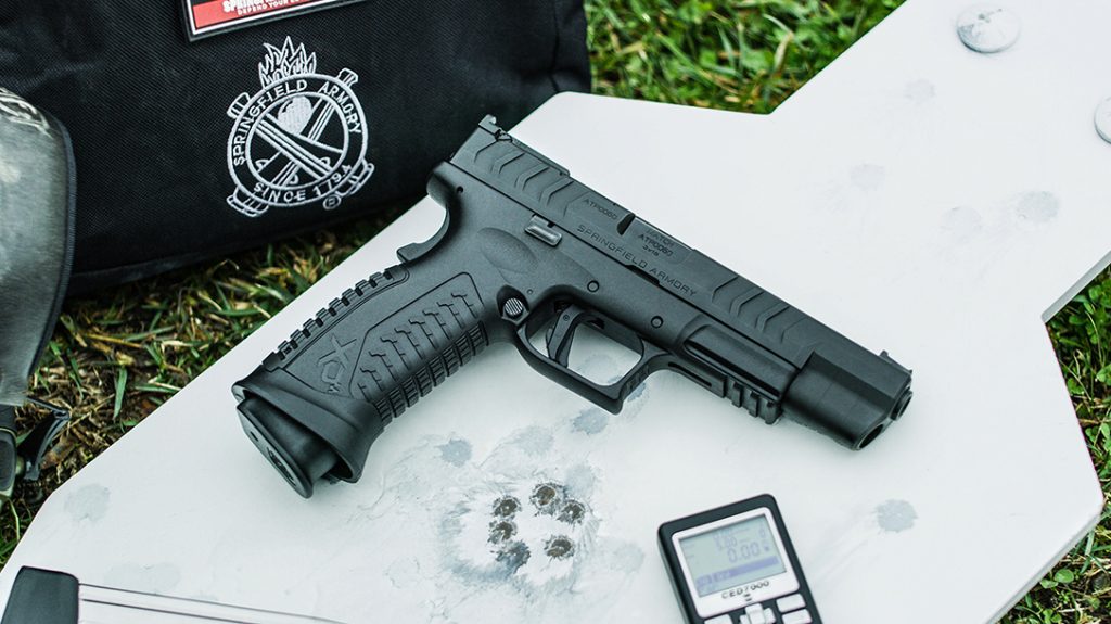 Springfield XDm Elite Precision pistol, testing