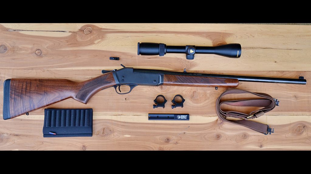 Henry Single Shot rifle review, 350 legend, apart