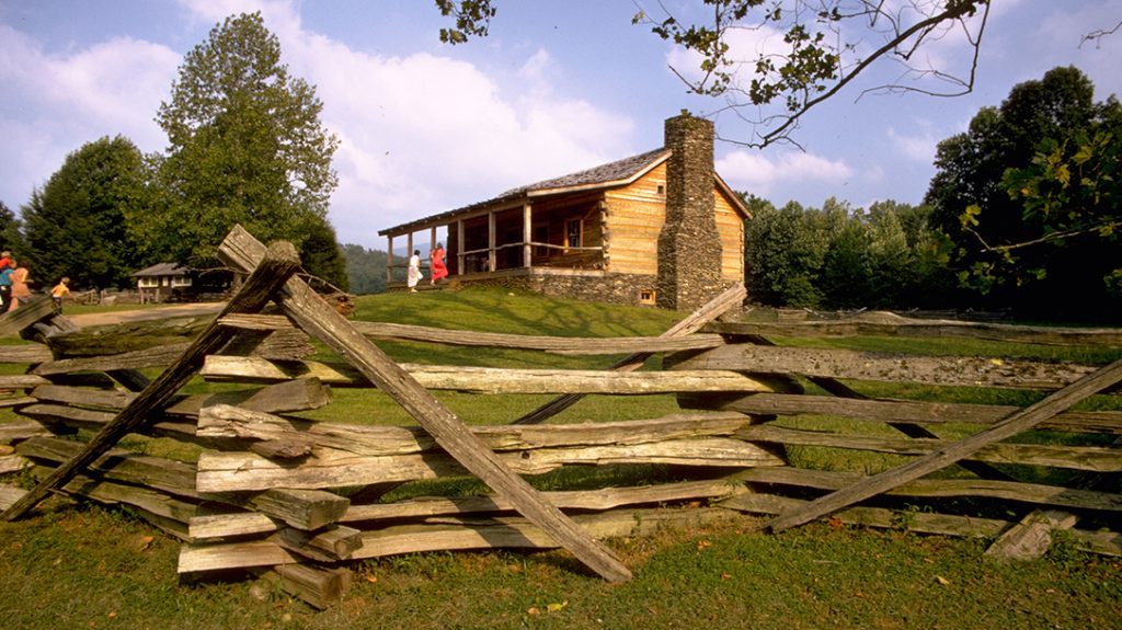 Horace Kephart’s cabin still stands today and is visited by many throughout the year.