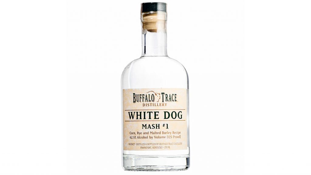 Buffalo Trace, famous for its Kentucky bourbon, makes White Dog moonshine. 