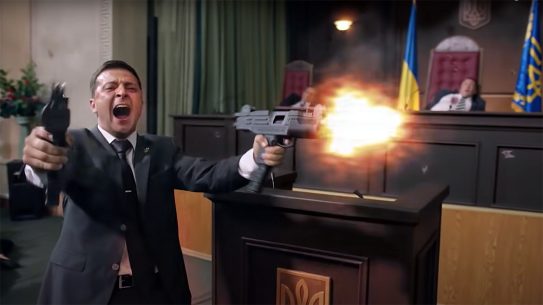 Ukraine President Volodymyr Zelenskyy starred in Servant of the People.