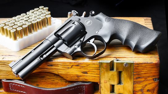 The Korth Mongoose is a high-end revolver.