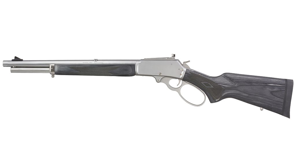 The Oversized loop on the 1895 Trapper helps run the rifle in any weather.