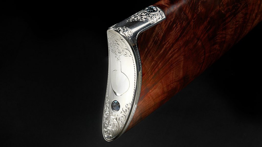 The crescent buttplate on the New Original Henry Rifle calls back to another era. 