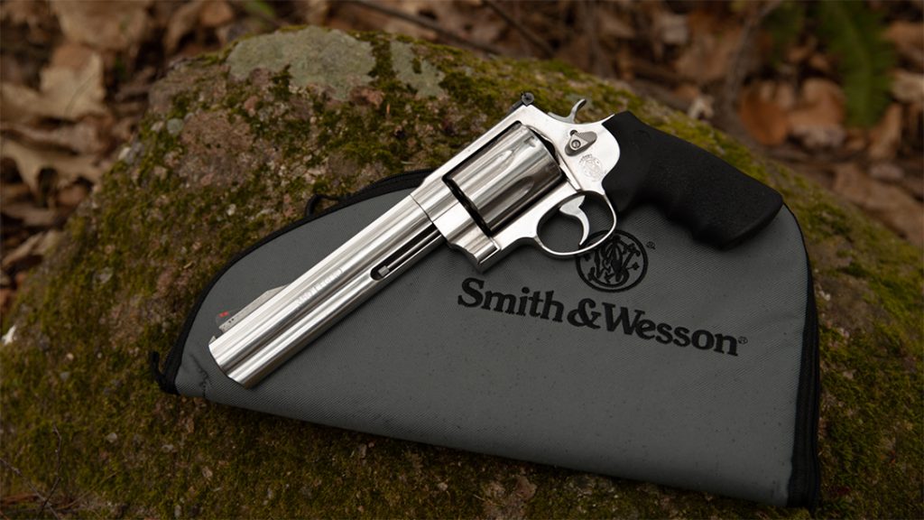 The new S&W Model 350 comes on an X-Frame.