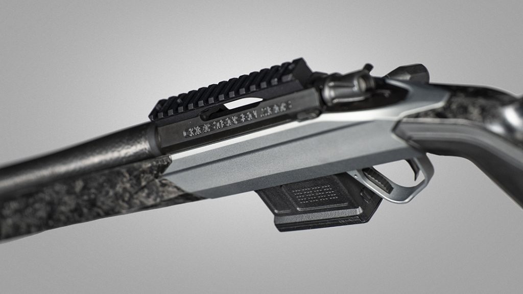 A Picatinny top rail and detachable magazine highlight the Christensen Arms MHR