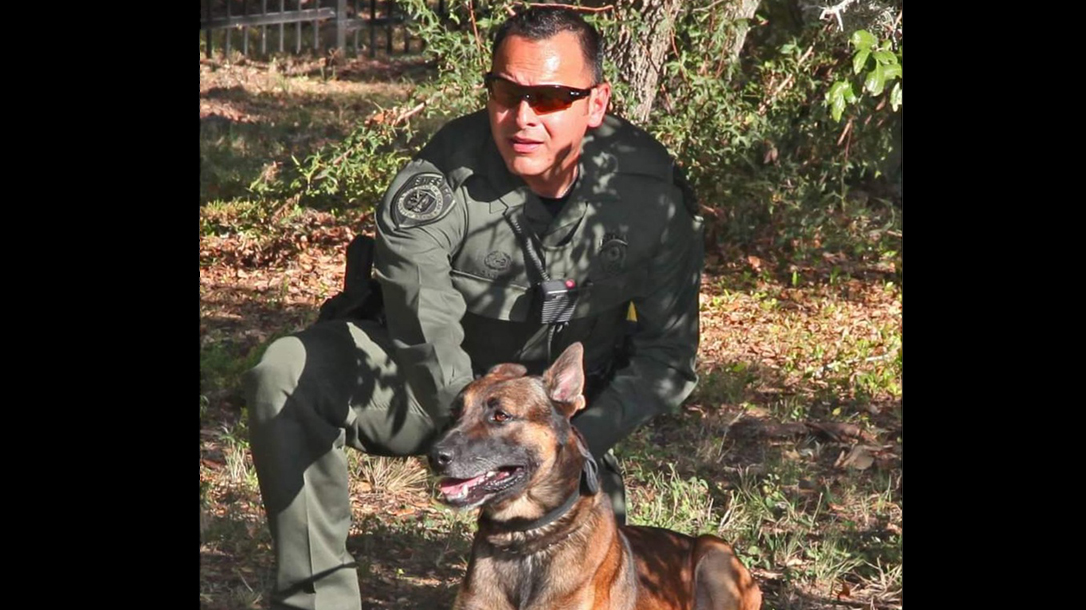 Deputy Canales and his K9