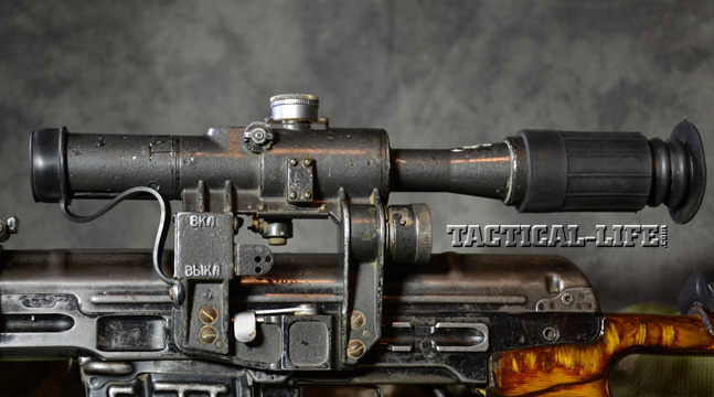 Soviet Weapons Dragunov Sniper Rifle scope