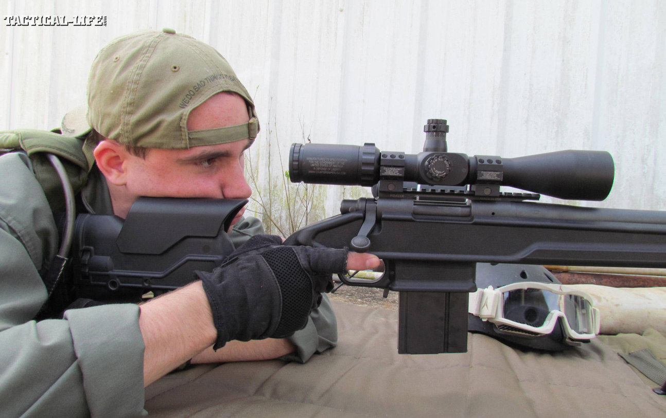 Remington Model 700 Archangel Countersniper at ready