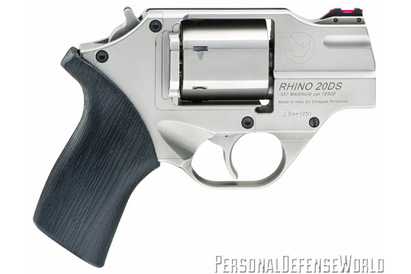 TOP 12 CONCEALED CARRY HANDGUNS - Chiappa Rhino 20DS Chrome