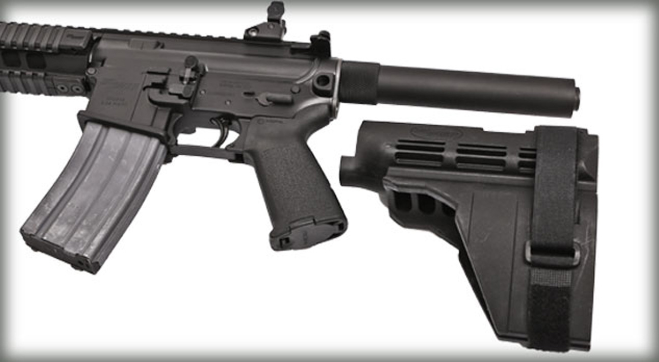 Top 10 Black Guns AR Accessories - Sig Sauer SB15 Stabilizing Brace