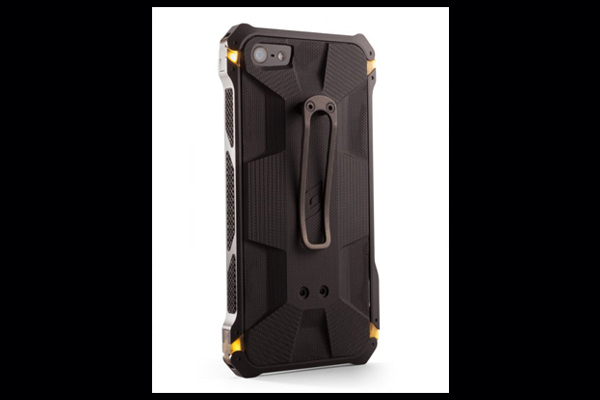 HEC iPhone 5 Sector 5 | Black-Ops Elite Black-Aluminum-Frame with G10 G-Mascus Solid Black
