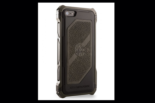 HEC iPhone 5 Sector 5 | Black-Ops Elite OD Green Aluminum-Frame with Ghillie Green Cobblestone Rubber