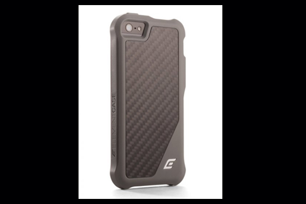 HEC ION-5 Black Ops-Grey TPU Cover with Matte Carbon Fiber