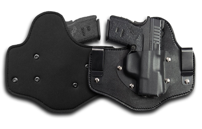 Kinetic Concealment Hybrid Leather Kydex Holsters