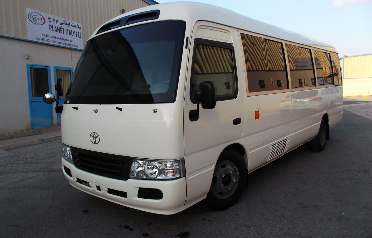 The Armored Group - Toyota Coaster Bus