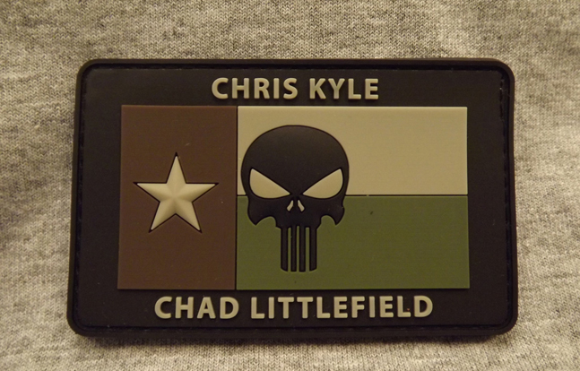 Chris Kyle/Chad Littlefield Memorial Patch - Green