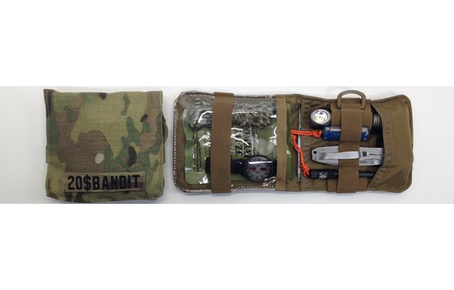 Mini Kit MK-7 Multicam Tactical Nylon Pouch from 20DollarBandit