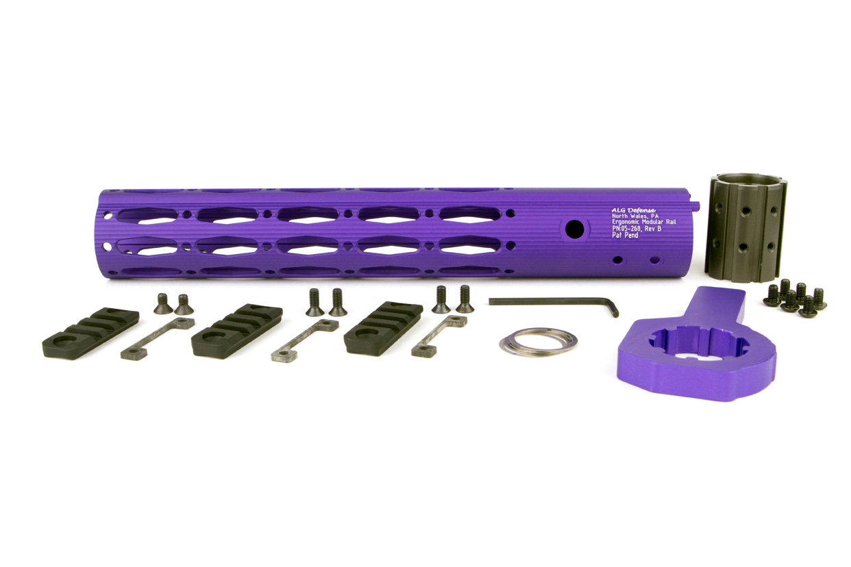 ALG Defense Ergonomic Modular Rail EMR Purple