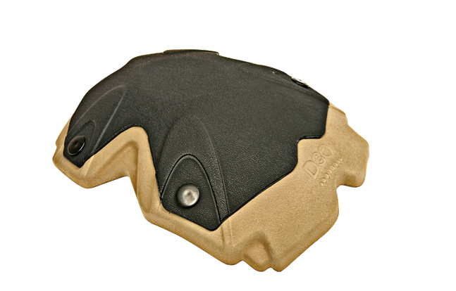 D3O polymer materials can increase the protective capabilities of knee pads.