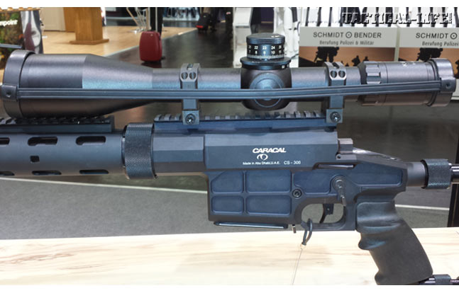 Caracal used the IWA 2014 show to promote its wide range of purpose-built, bolt-action precision rifles with lightweight, aerospace-grade aluminum chassis and two-stage triggers