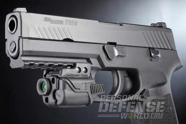 Sig Sauer P320 9mm with Crimson Trace CMR-203